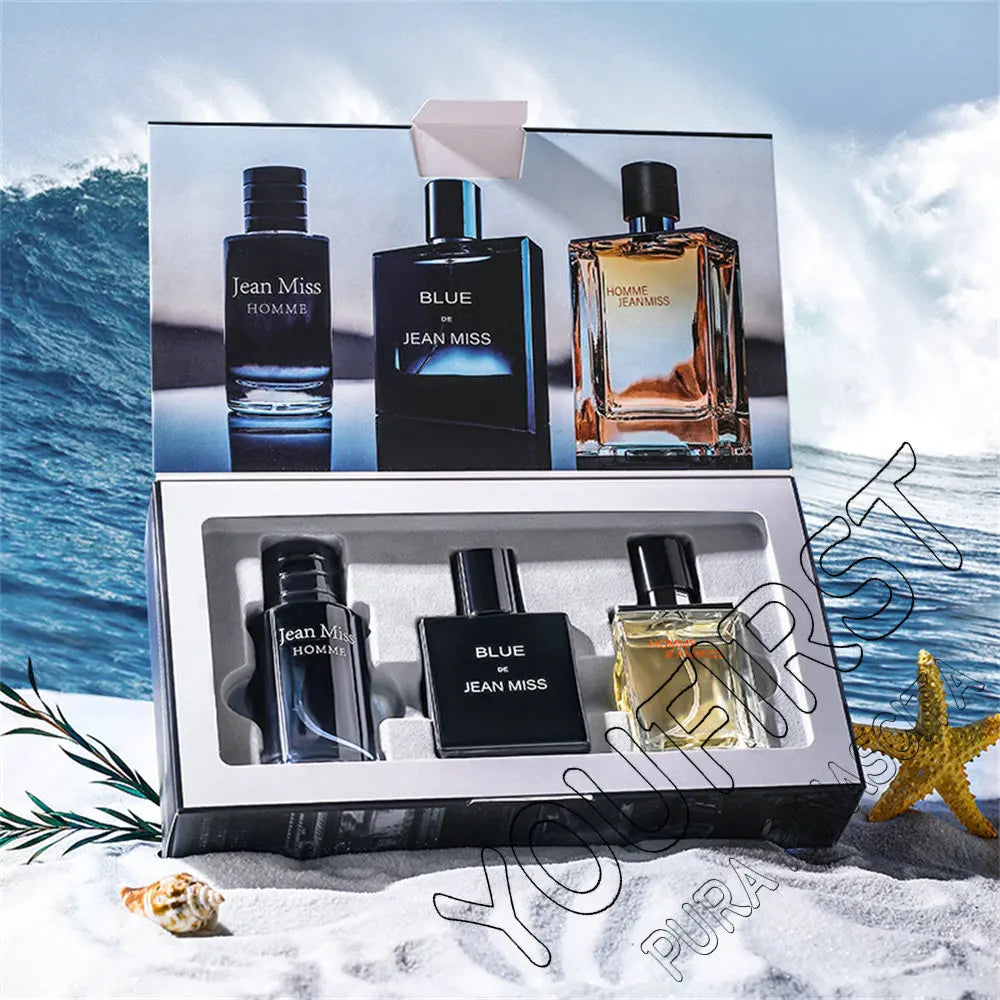Set de Perfume para Hombre 90ml | Colonia Masculina de Larga Duración con Aroma Ocean