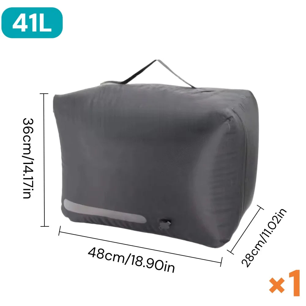 Bolsas de Vacío para Viaje 17L con Bomba de Aire – Compresión para Ropa y Maletas
