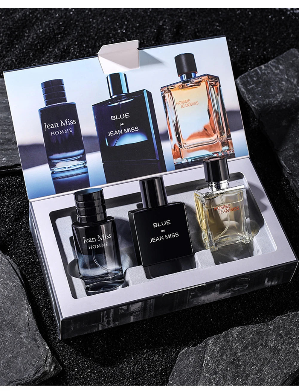 Set de Perfume para Hombre 90ml | Colonia Masculina de Larga Duración con Aroma Ocean