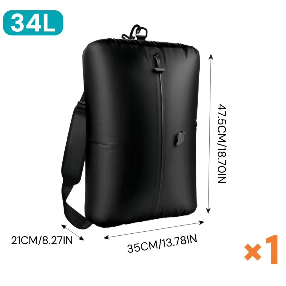 Bolsas de Vacío para Viaje 17L con Bomba de Aire – Compresión para Ropa y Maletas