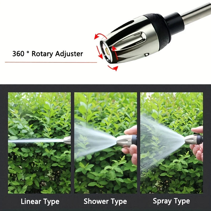 Pistola de Agua de Alta Presión para Jardín y Lavado de Autos